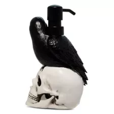 Raven and Skull Soap Dispenser - 8.6 oz. at Spirit Halloween