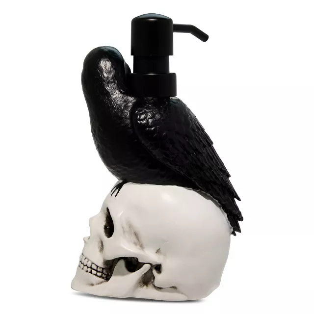 Raven and Skull Soap Dispenser - 8.6 oz. at Spirit Halloween