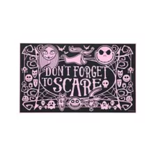 Don't Forget to Scare Doormat -  The Nightmare Before Christmas at Spencer's