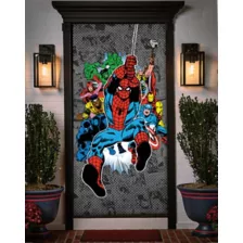 Spider-Man & Friends Door Cover - Marvel Comics Retro at Spirit Halloween