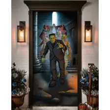 Universal Monsters Door Cover at Spirit Halloween