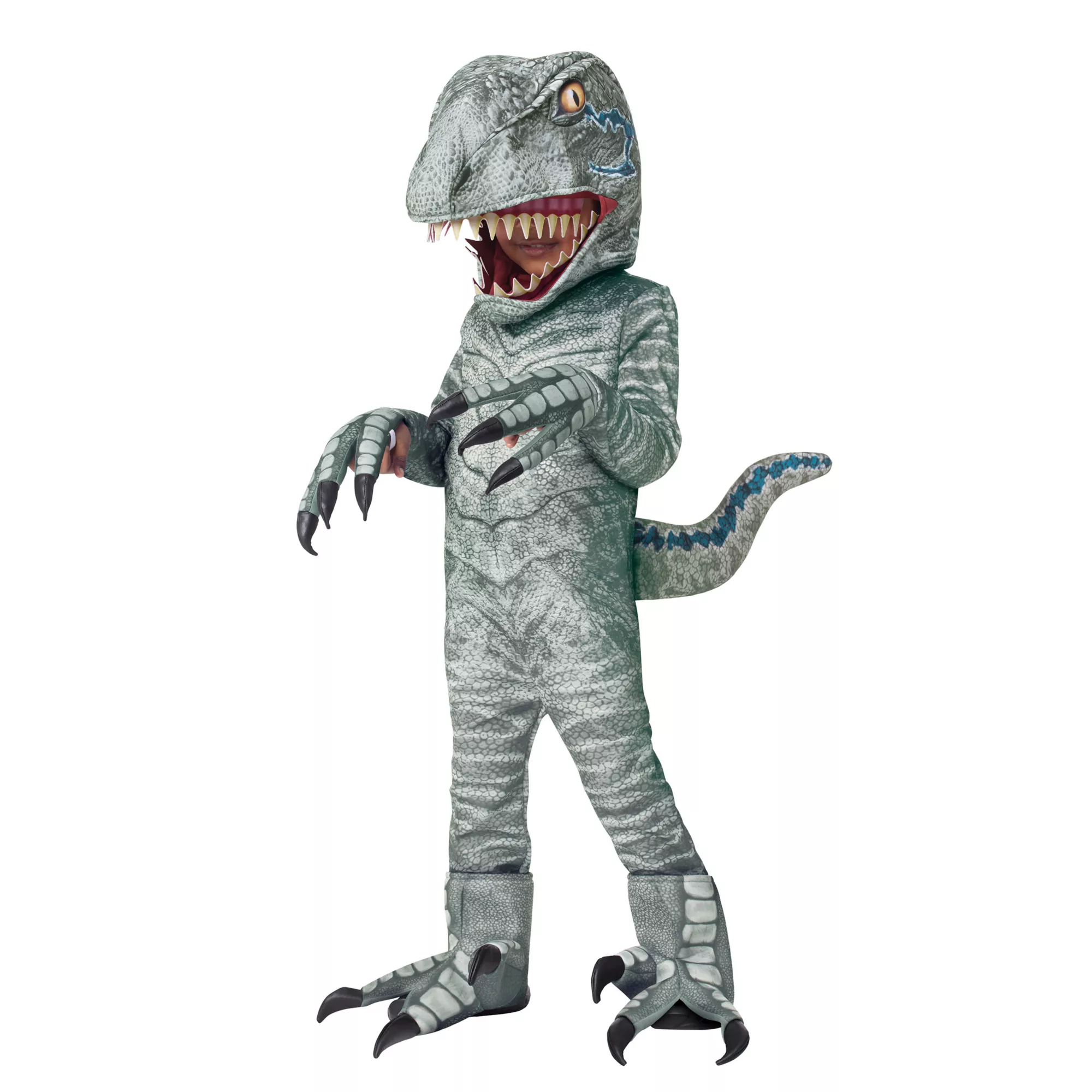 Toddler Blue the Velociraptor Jumpsuit Costume - Jurassic World at Spirit Halloween