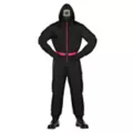 Adult Black Guard Costume -  Squid Game at Spencer's