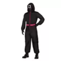 Adult Black Guard Costume -  Squid Game at Spencer's
