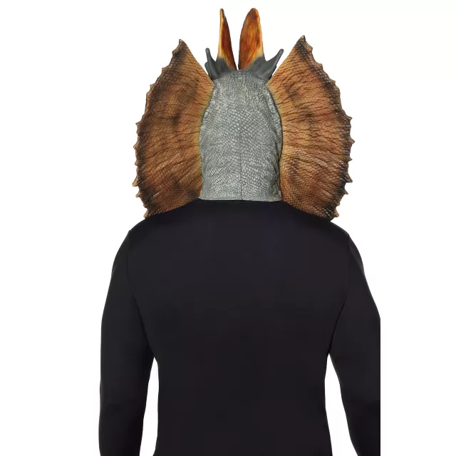 Dilophosaurus Full Mask - Jurassic Park at Spirit Halloween