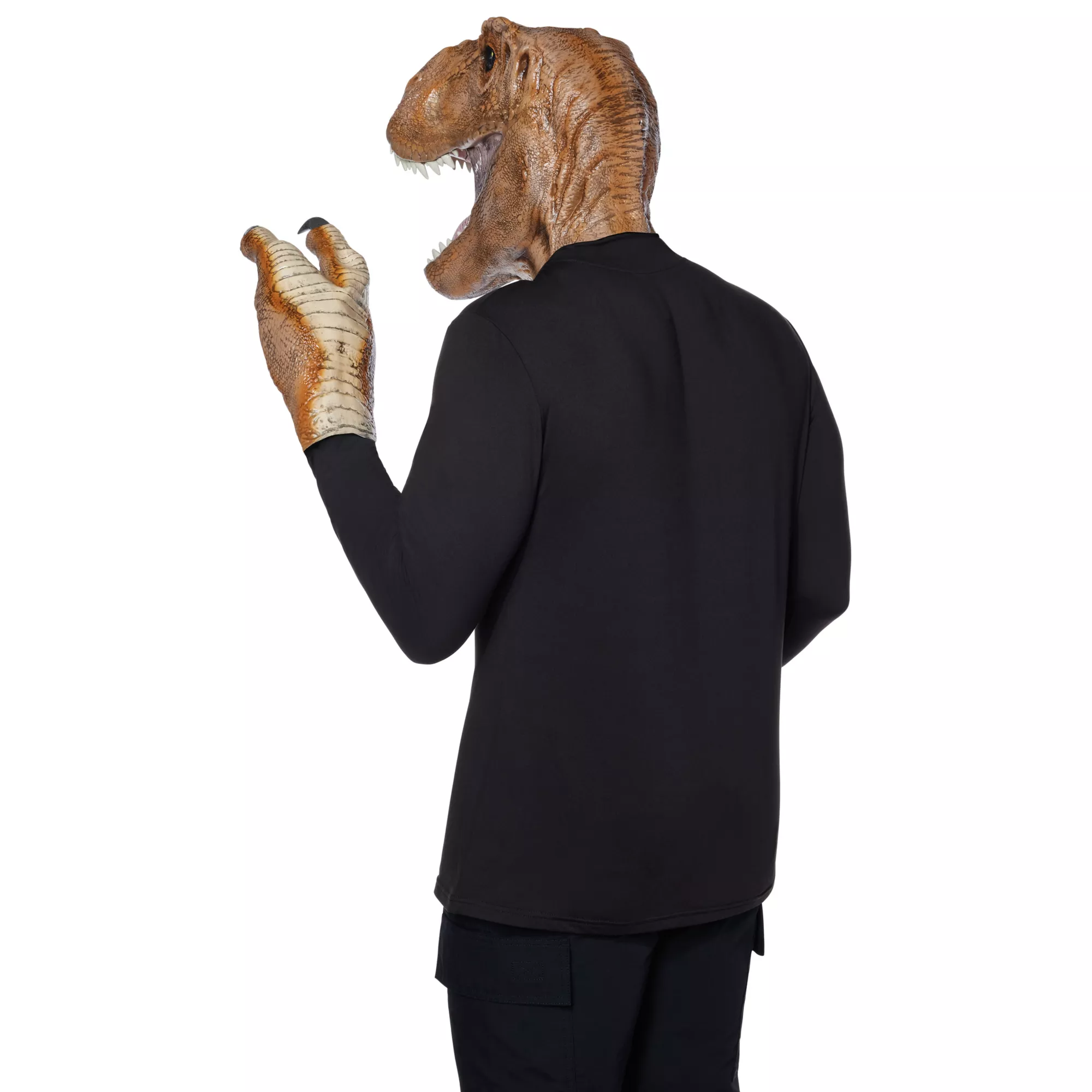 T-Rex Full Mask and Claws Set - Jurassic Park at Spirit Halloween