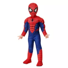 Toddler Spider-Man Classic Muscle Suit Costume - Marvel