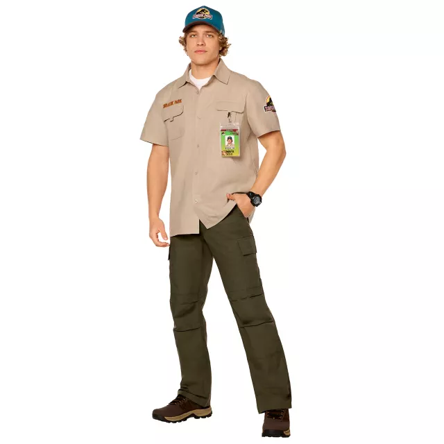 Adult Jurassic Park Work Shirt Costume Kit at Spirit Halloween