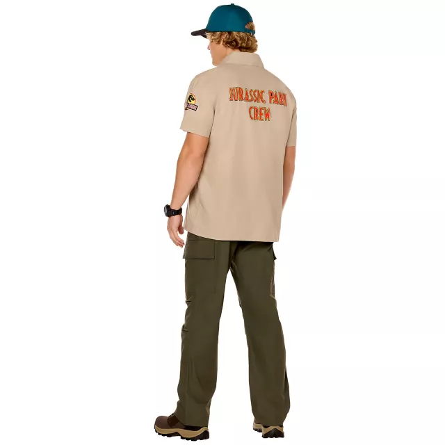 Adult Jurassic Park Work Shirt Costume Kit at Spirit Halloween
