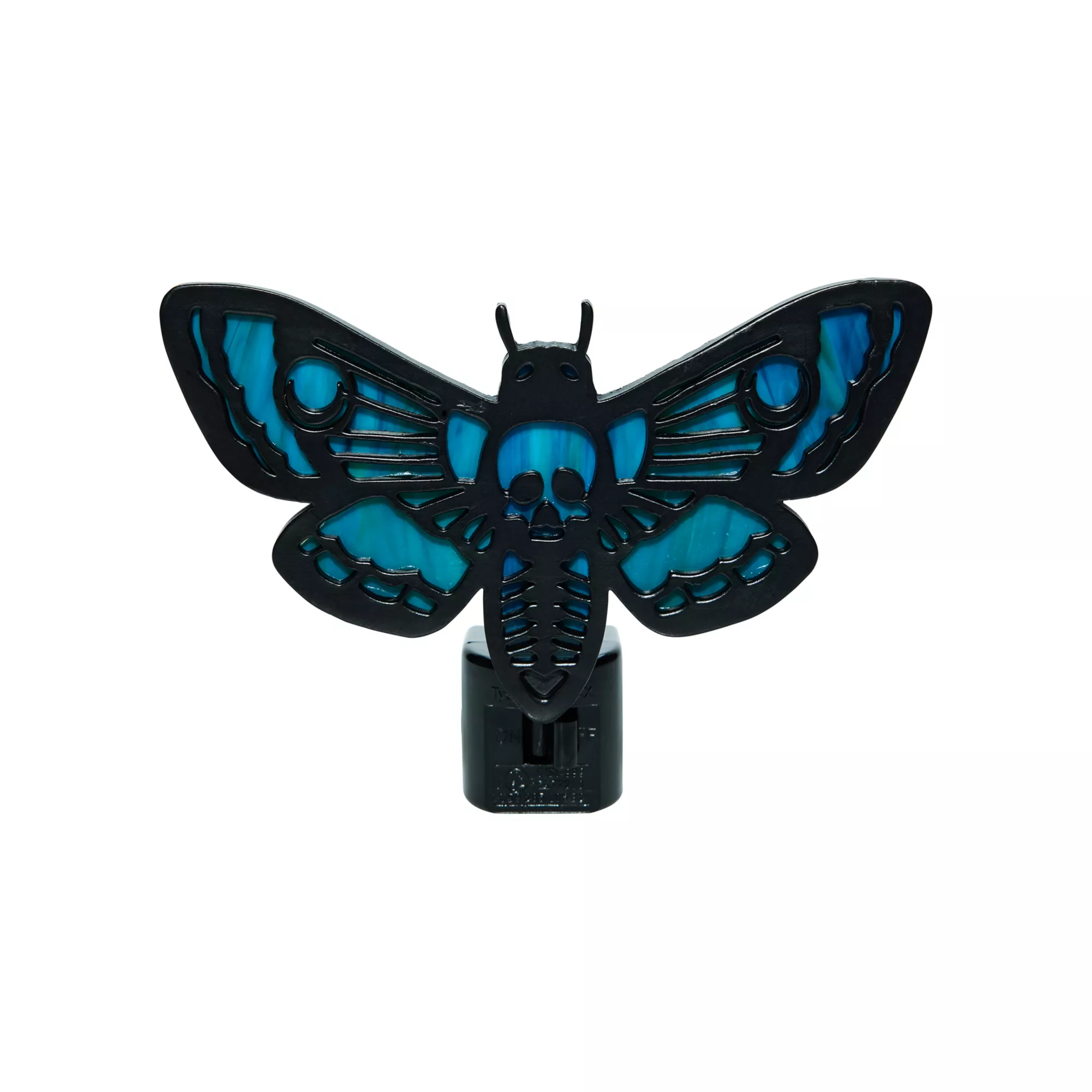 Stained Glass Death Moth Nightlight at Spirit Halloween