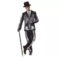 Adult Black Skeleton Suit at Spirit Halloween