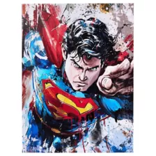 Superman Contemporary Art Canvas at Spirit Halloween