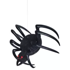 4 Ft Hanging Inflatable Furry Spider at Spirit Halloween