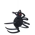 4 Ft Hanging Inflatable Furry Spider at Spirit Halloween