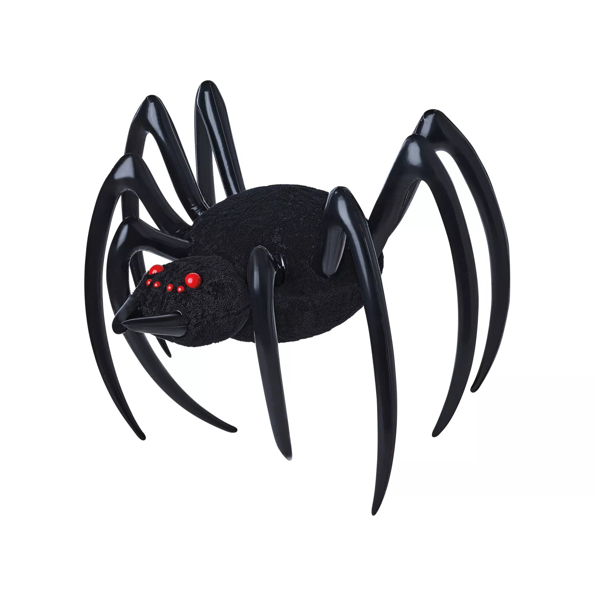 4 Ft Hanging Inflatable Furry Spider at Spirit Halloween