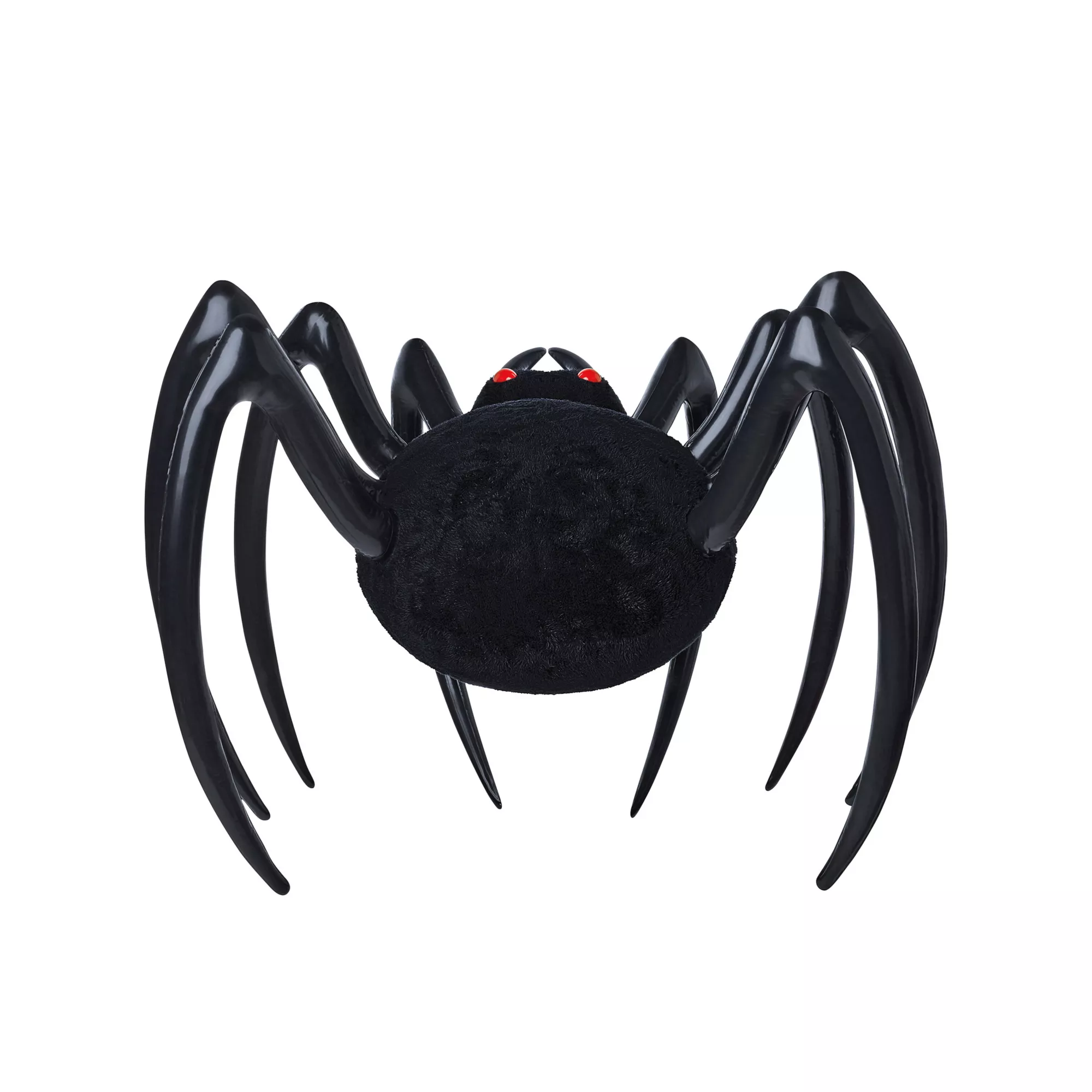 4 Ft Hanging Inflatable Furry Spider at Spirit Halloween