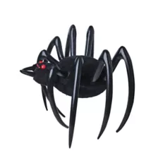 4 Ft Hanging Inflatable Furry Spider at Spirit Halloween