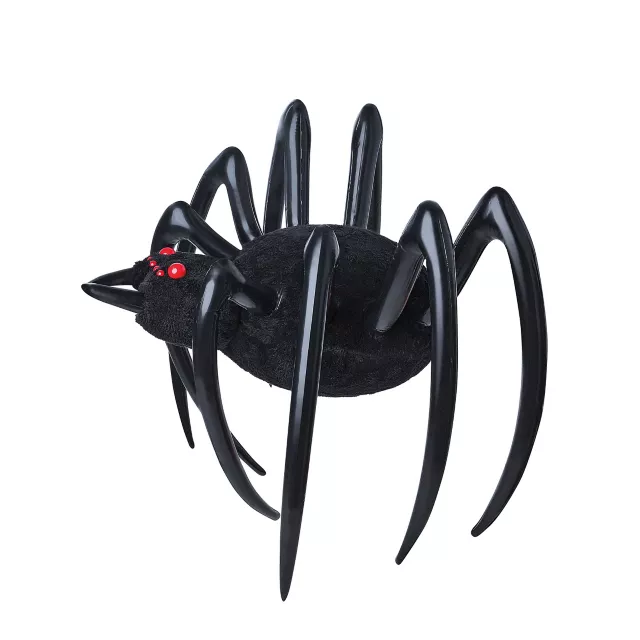 4 Ft Hanging Inflatable Furry Spider at Spirit Halloween