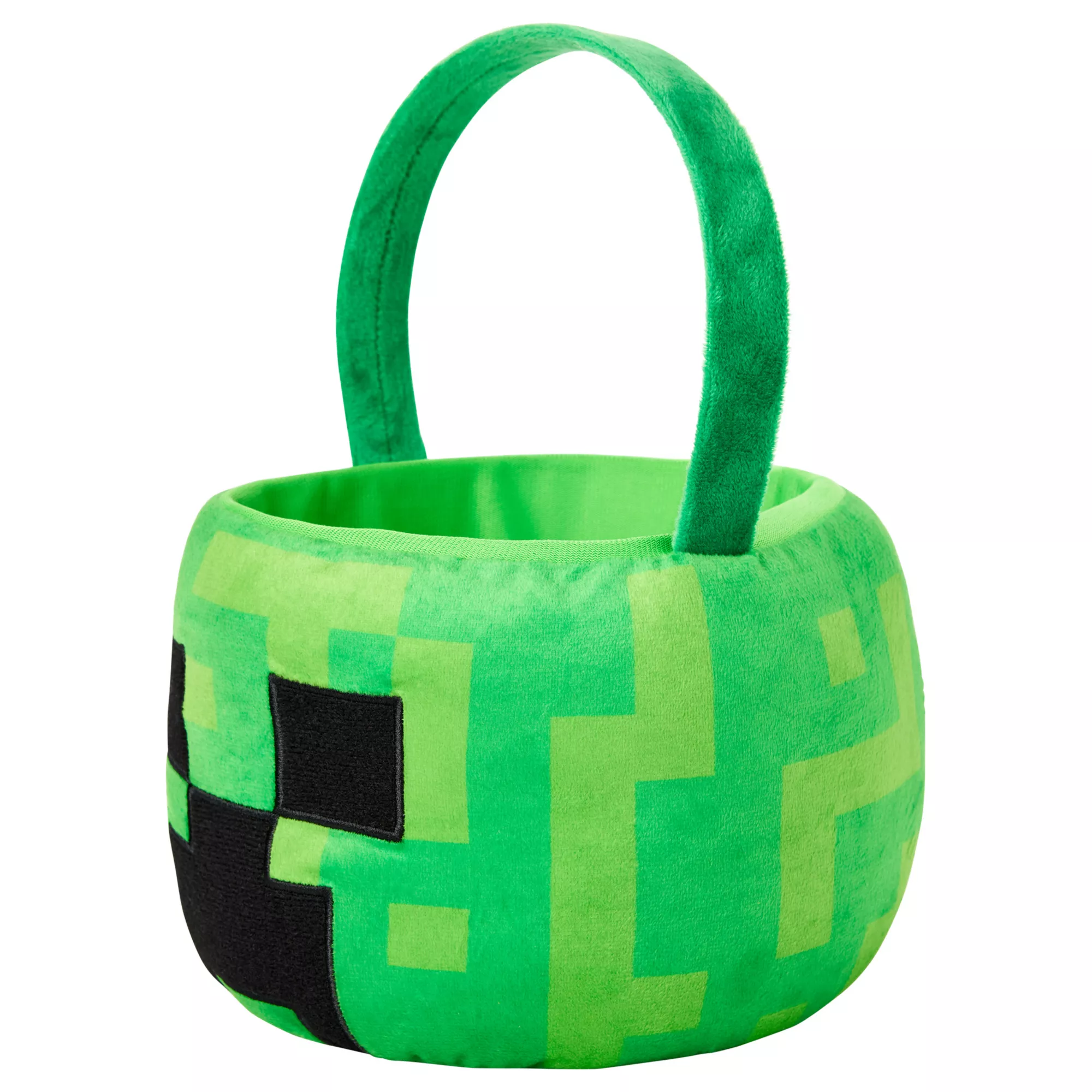 Creeper Plush Treat Basket - Minecraft