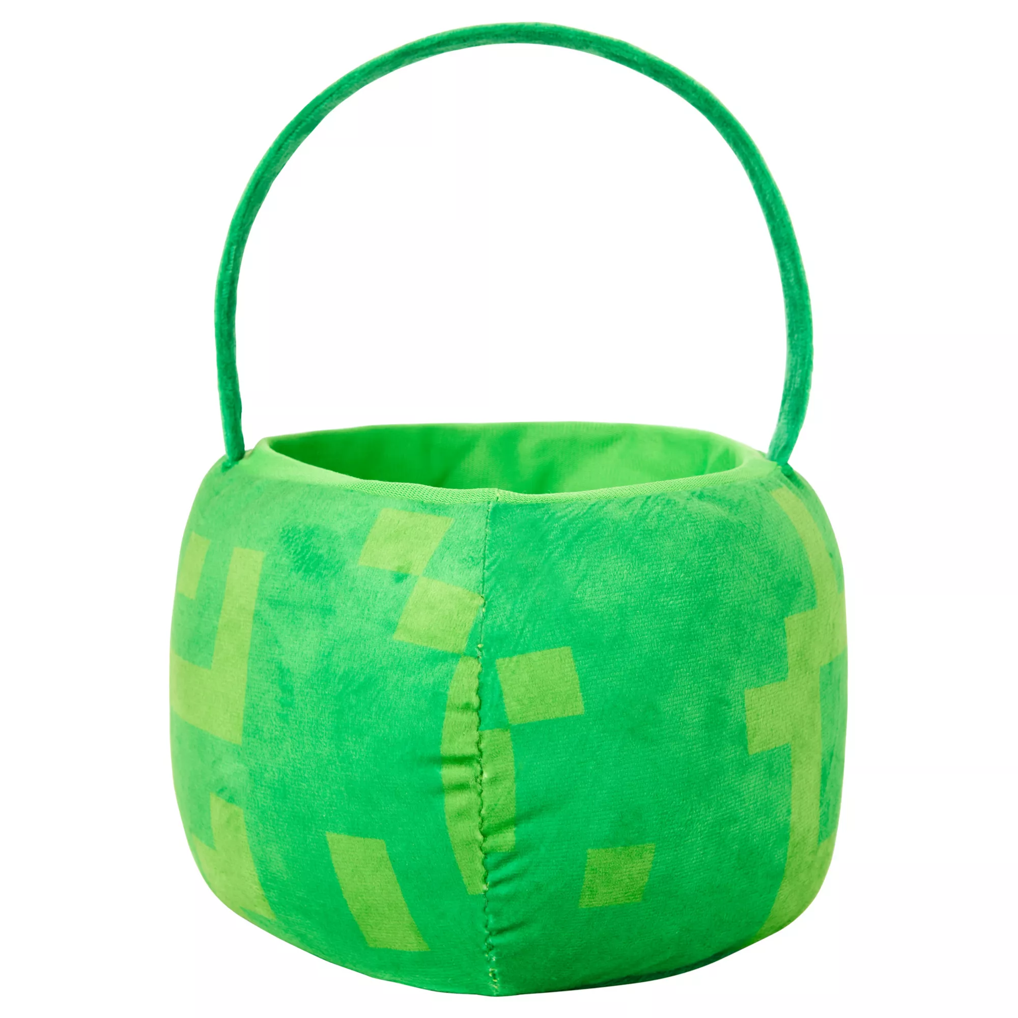 Creeper Plush Treat Basket - Minecraft