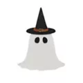 Ghost Witch Sign at Spirit Halloween