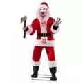 6 Ft 3 In Art the Clown Santa Claus Animatronic - Terrifier 3 at Spirit Halloween