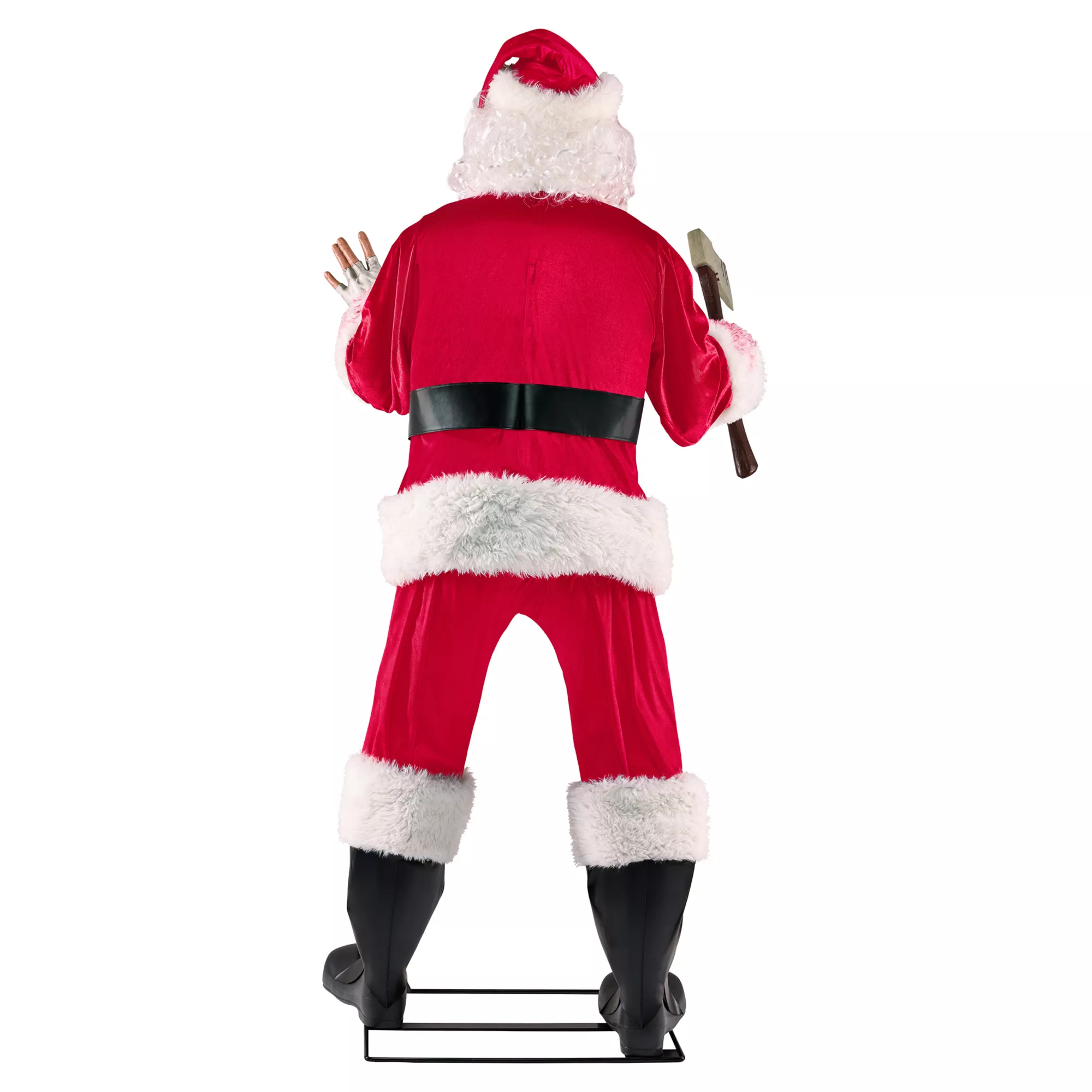 6 Ft 3 In Art the Clown Santa Claus Animatronic - Terrifier 3 at Spirit Halloween