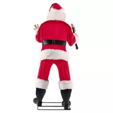 6 Ft 3 In Art the Clown Santa Claus Animatronic - Terrifier 3 at Spirit Halloween