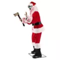 6 Ft 3 In Art the Clown Santa Claus Animatronic - Terrifier 3 at Spirit Halloween
