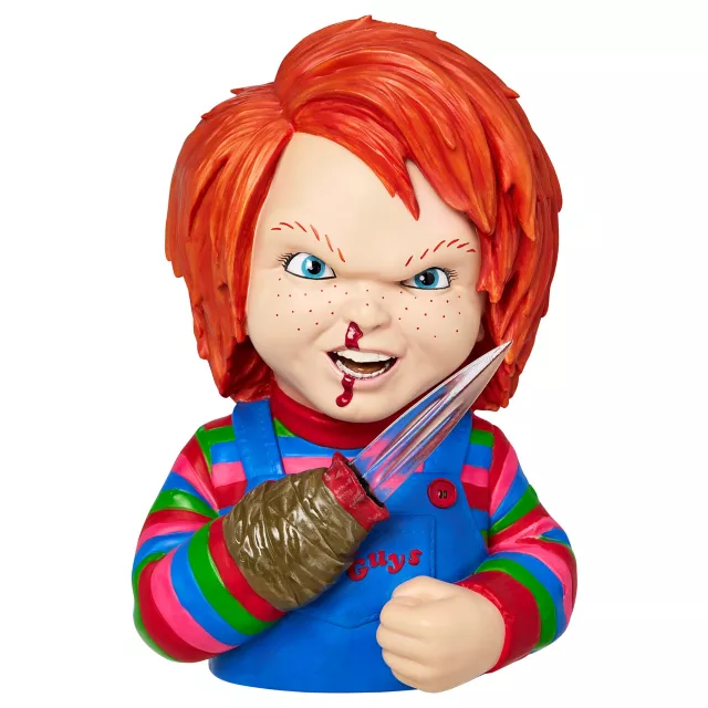 Chucky Bust Light-Up Statue at Spirit Halloween