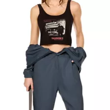 Adult Michael Myers Jumpsuit with Crop Top Costume - Halloween II at Spencer's