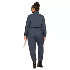 Adult Michael Myers Jumpsuit with Crop Top Costume - Halloween II at Spencer's