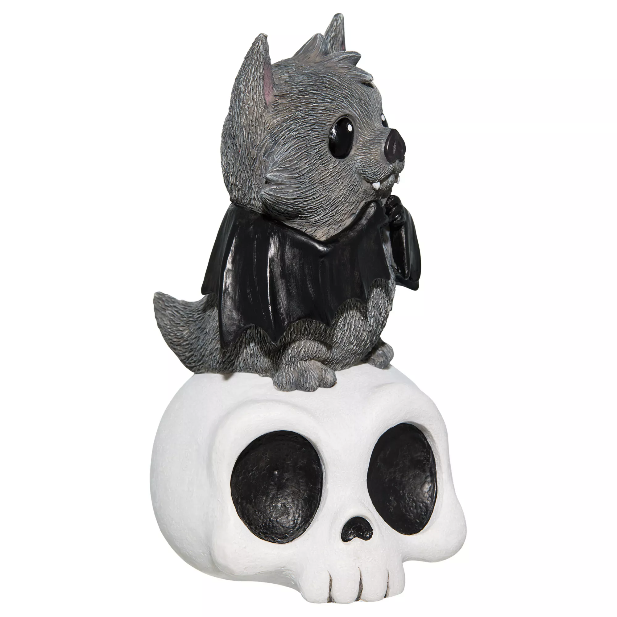 Bat Skull Statue
