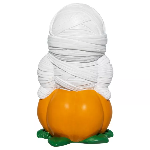 Pumpkin Mummy Tabletop Statue at Spirit Halloween