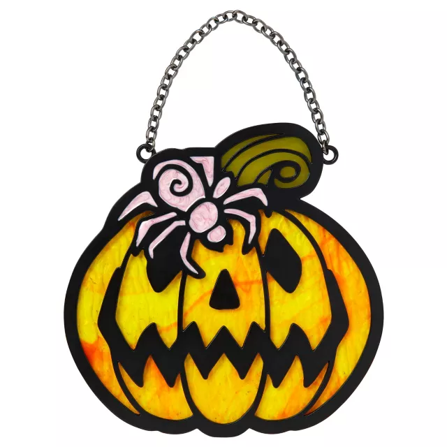 Pumpkin Spider Suncatcher at Spencer's