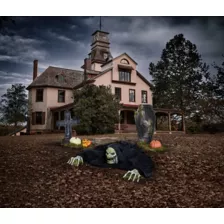 Ground Breaking Tree Monster Static Prop at Spirit Halloween