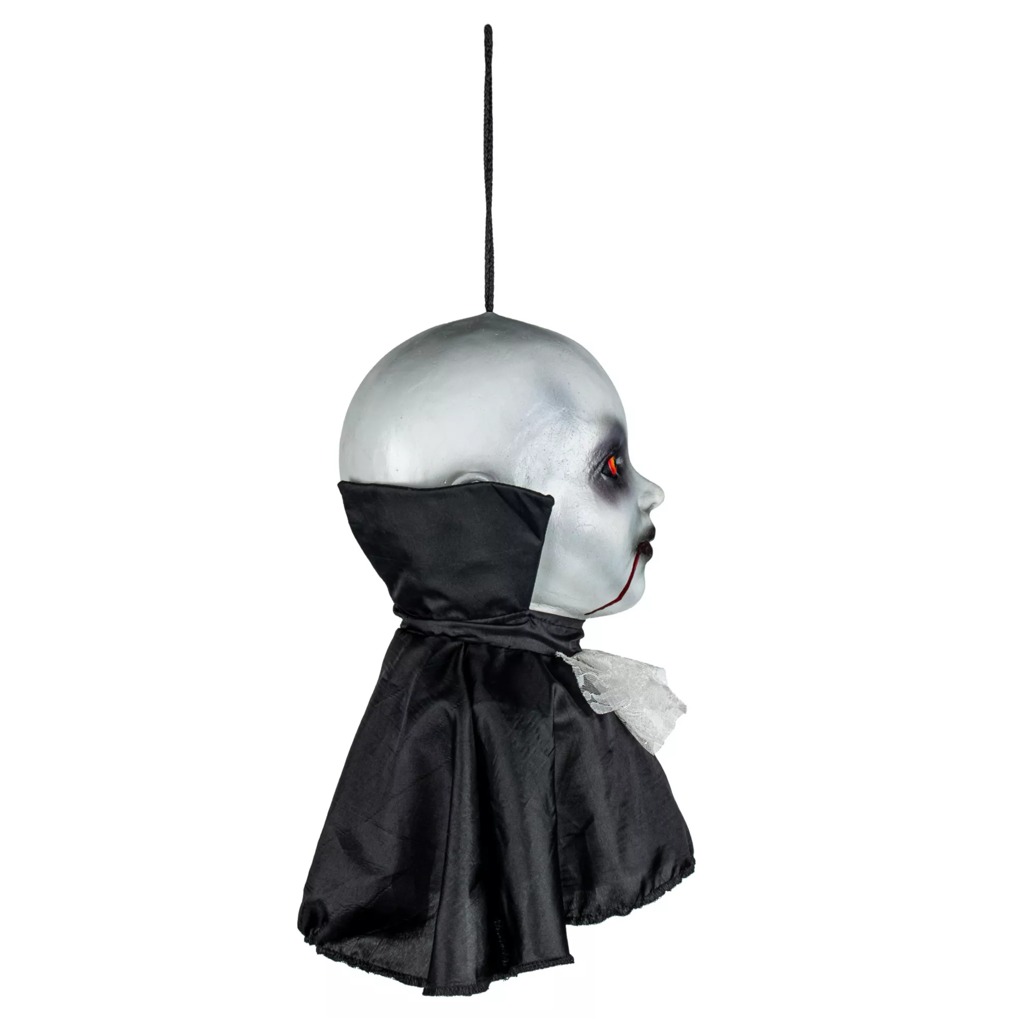 Hanging Vampire Bust Static Prop