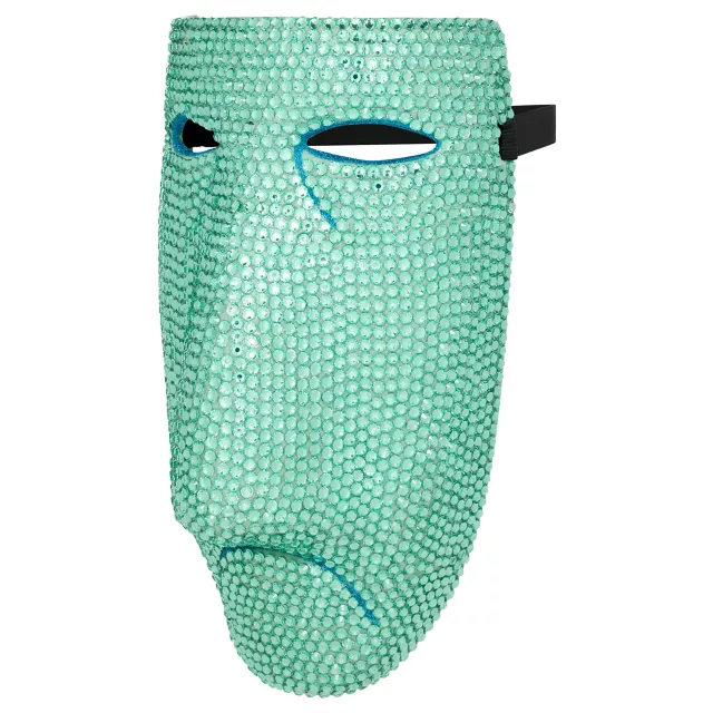 Bling Shock Green Rhinestone Half Mask -  The Nightmare Before Christmas at Spencer's