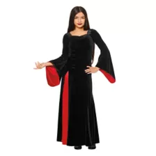 Kids Morticia Addams Dress Costume - Wednesday at Spirit Halloween