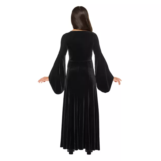 Kids Morticia Addams Dress Costume - Wednesday at Spirit Halloween