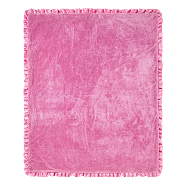 Pink Ouija Ruffle Fleece Blanket at Spirit Halloween