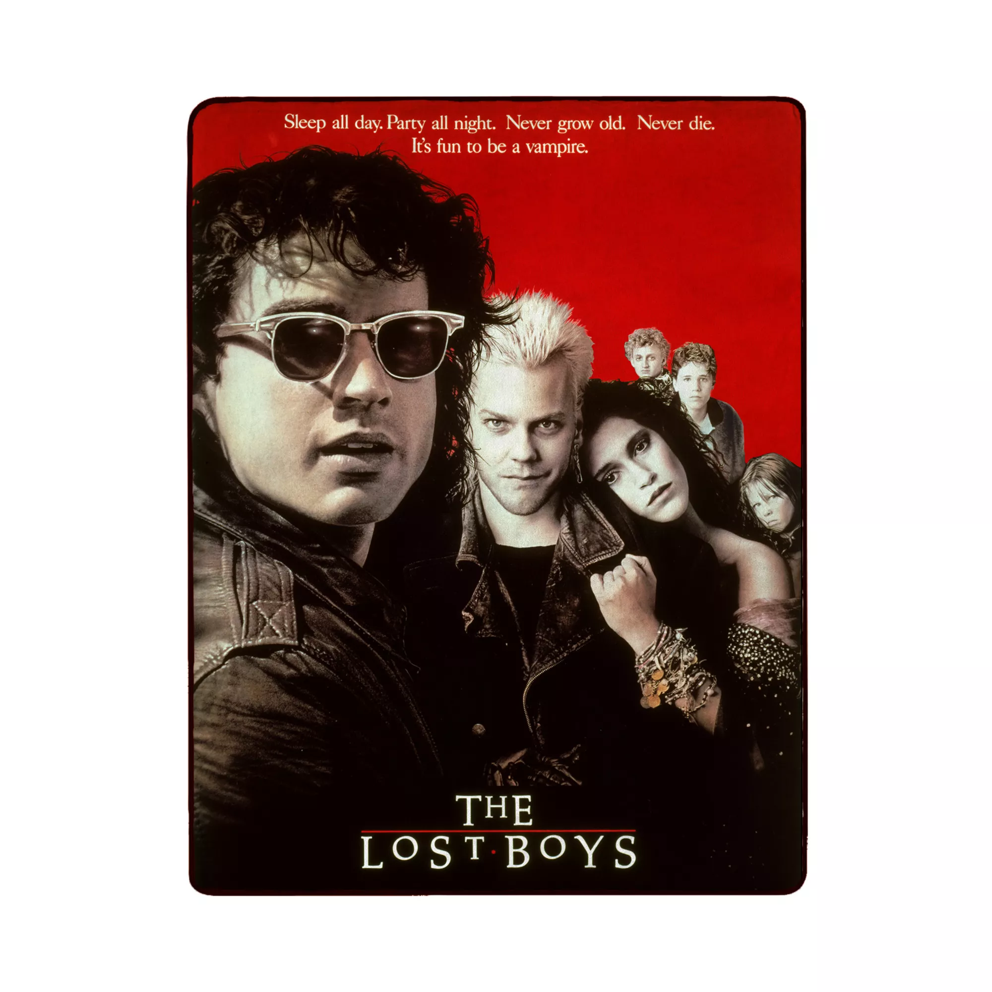 The Lost Boys Fleece Blanket at Spirit Halloween