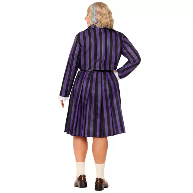 Adult Enid Sinclair Nevermore Academy Uniform Costume - Wednesday at Spencer's