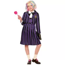 Kids Enid Sinclair Nevermore Academy Uniform Costume - Wednesday at Spencer's