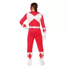 Adult Red Power Ranger Costume - Mighty Morphin Power Rangers at Spirit Halloween