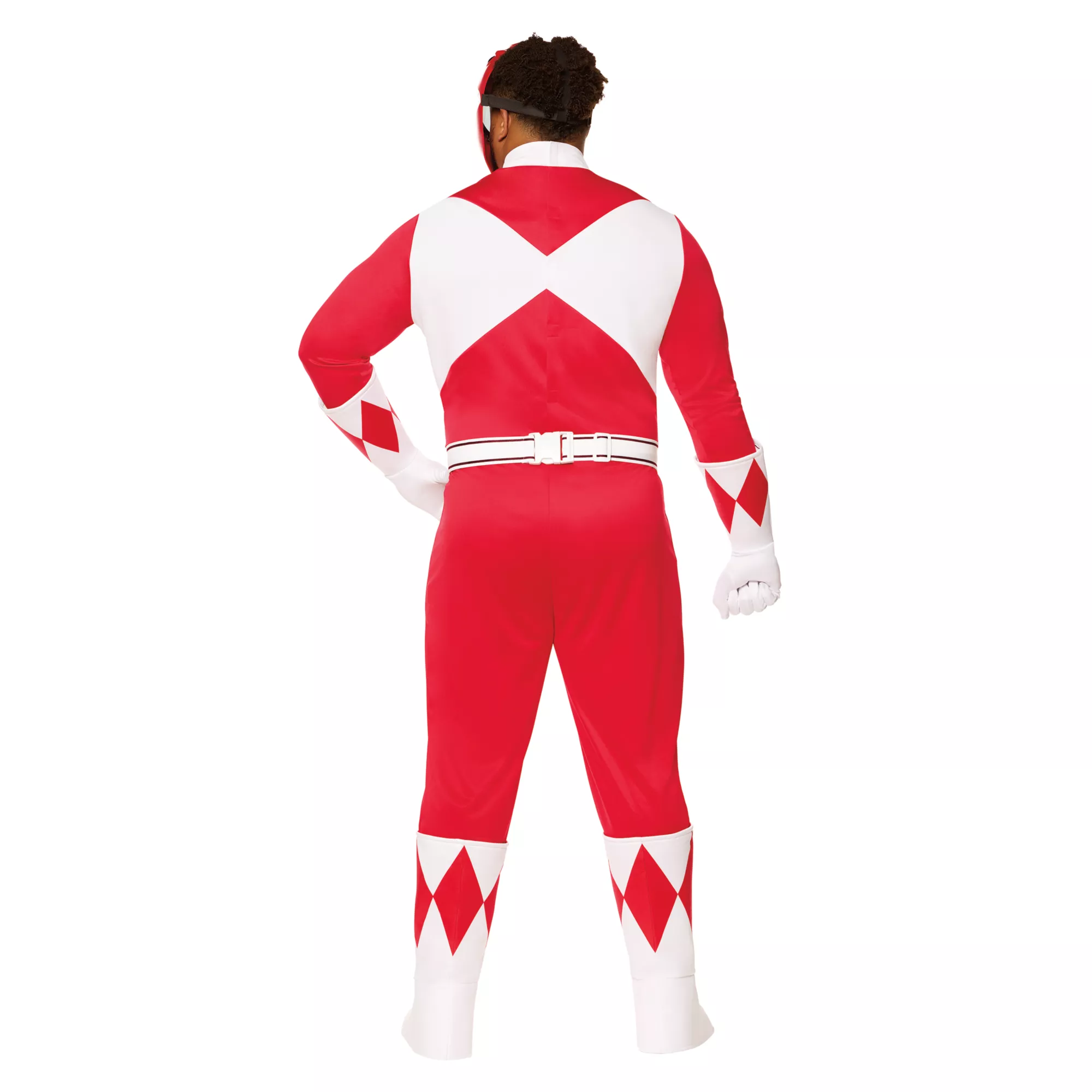 Adult Red Power Ranger Costume - Mighty Morphin Rangers
