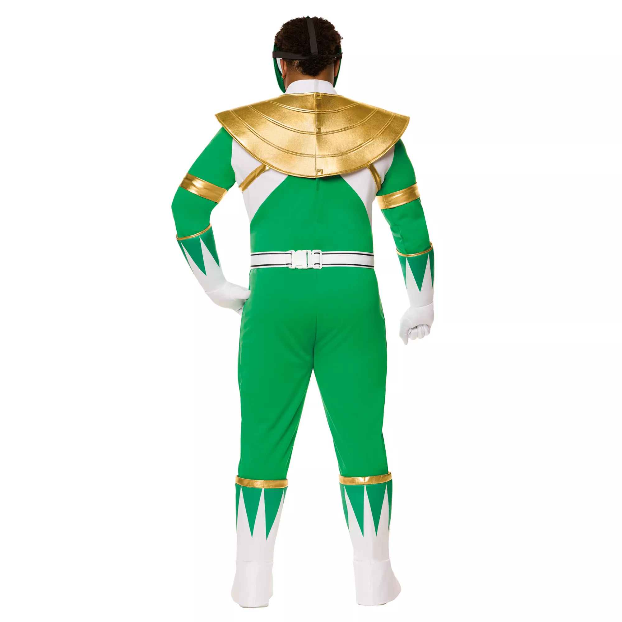 Adult Green Power Ranger Costume - Mighty Morphin Power Rangers at Spirit Halloween