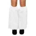 White Furry Leg Warmers at Spirit Halloween