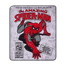 The Amazing Spider-Man Fleece Blanket - Marvel at Spencer's