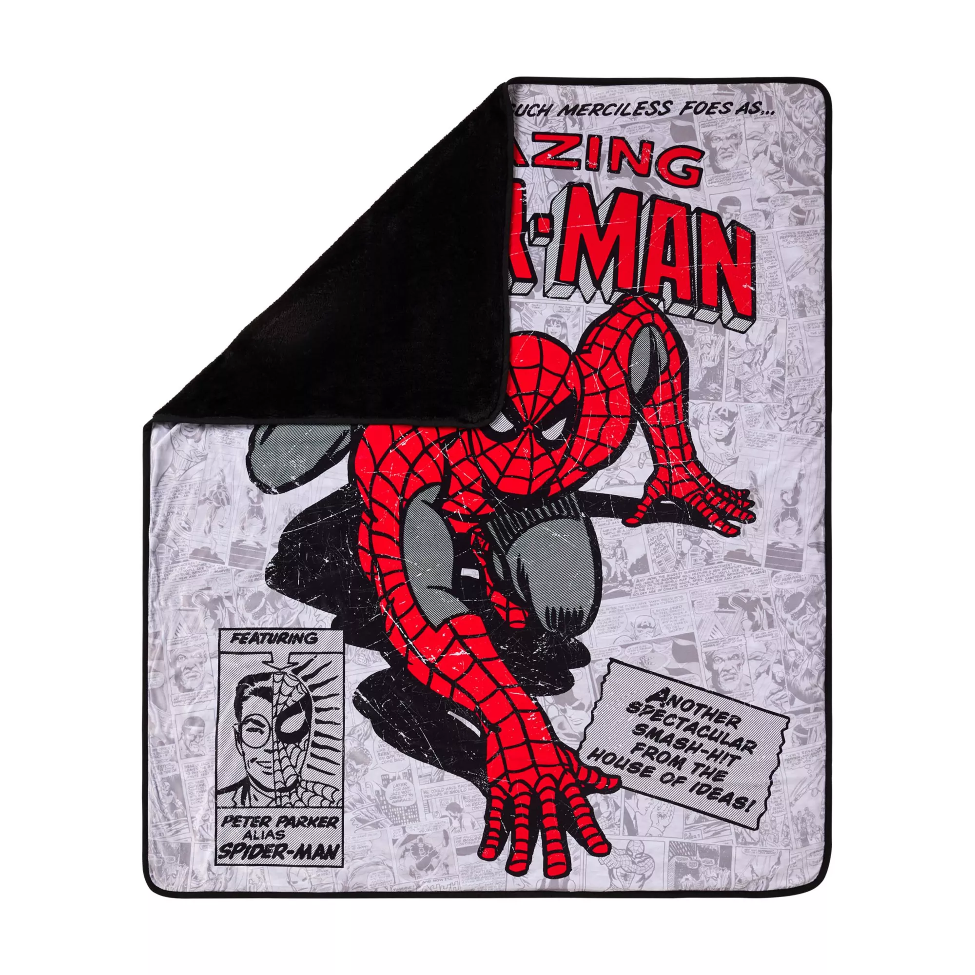 The Amazing Spider-Man Fleece Blanket - Marvel at Spencer's